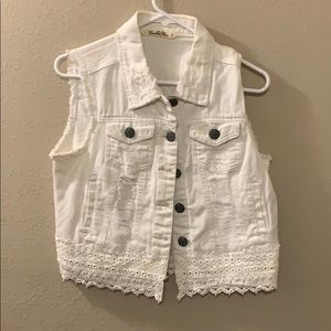 vanilla star denim vest